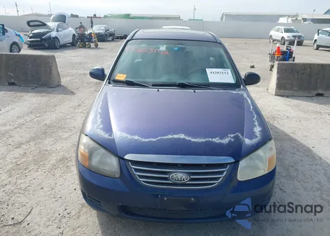 2009 Kia Spectra Ex from USA, damaged, VIN KNAFE221X95589133